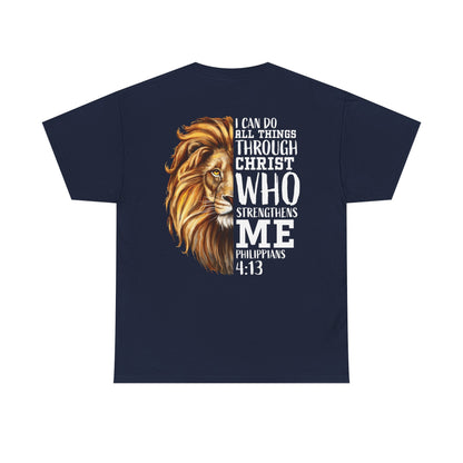 "I Can Do All Things" Unisex Cotton T-Shirt