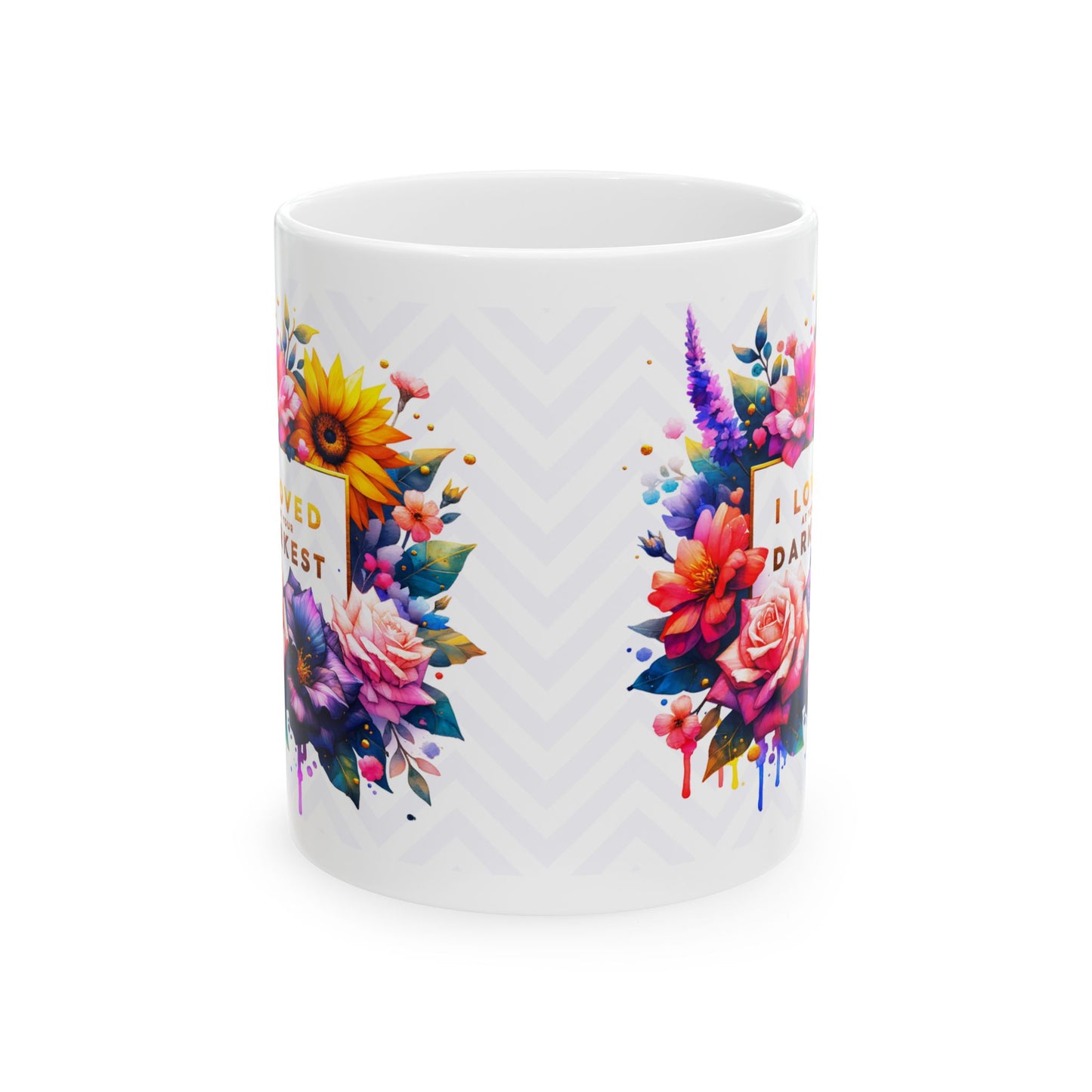"Loved In Darkness" Mug