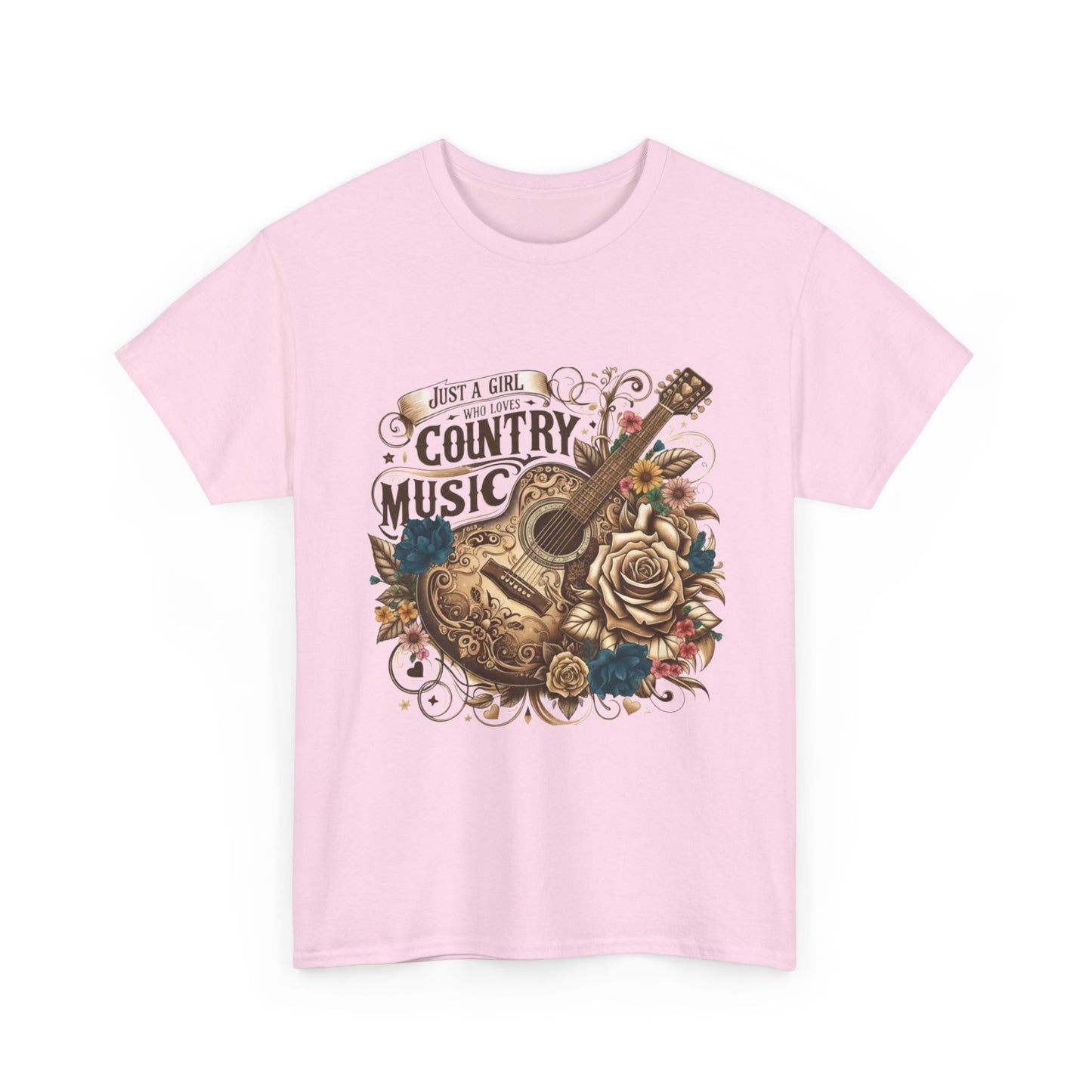 "Just a Girl Who Loves Country Music" Unisex T-Shirt