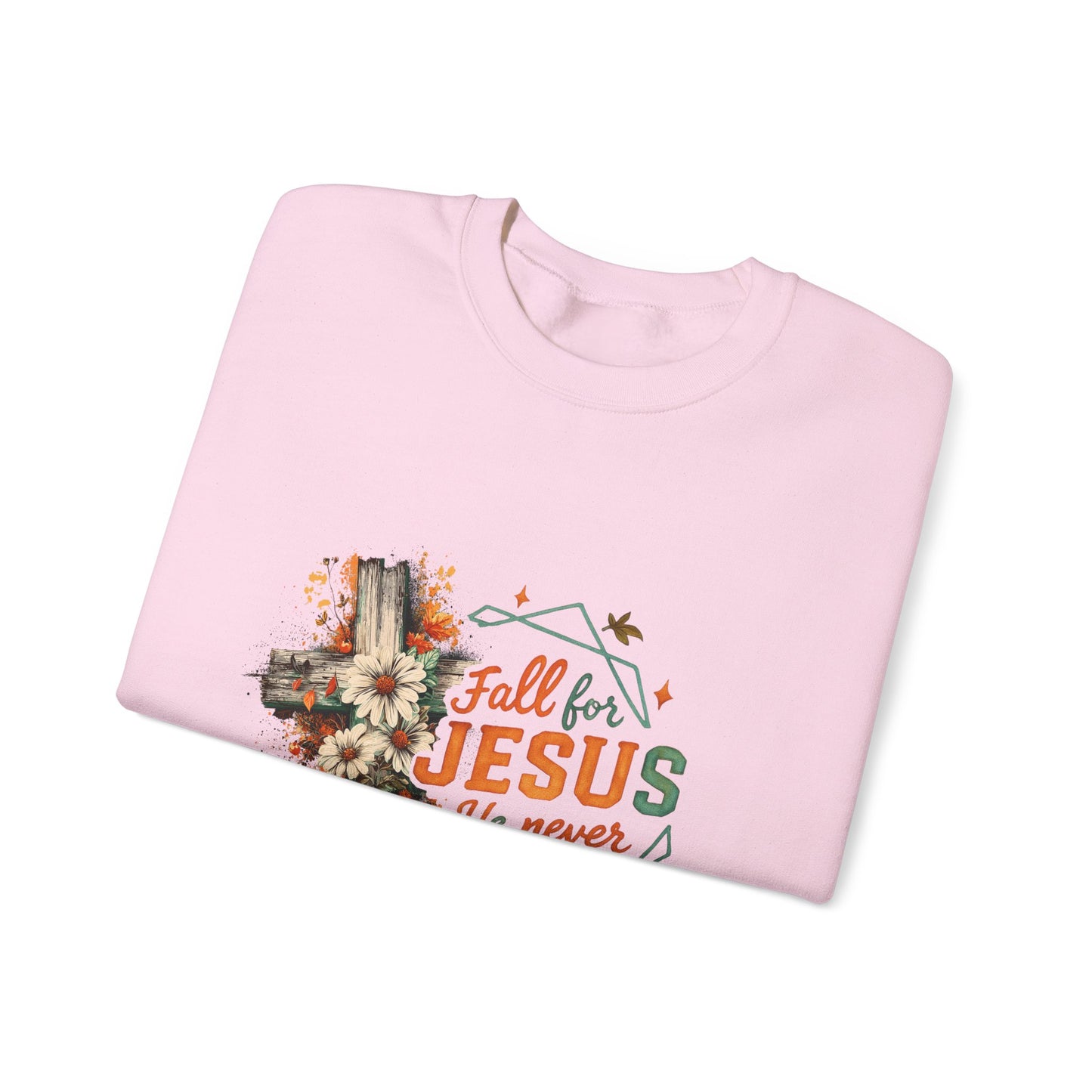 "Fall for Jesus" Unisex Crewneck Sweatshirt