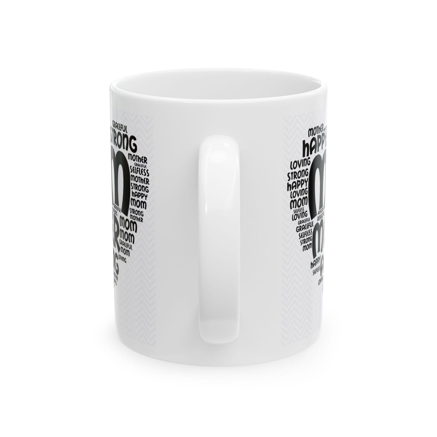 "Mom Word Art" Mug