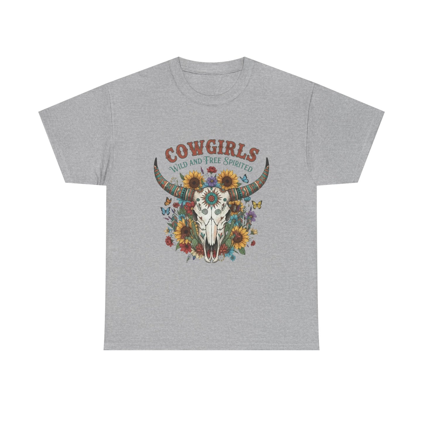 "Cowgirls Wild and Free Spirited" Unisex T-Shirt