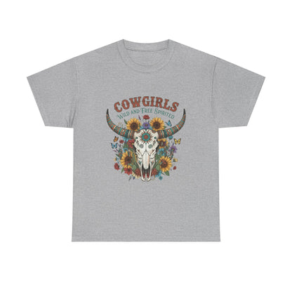 "Cowgirls Wild and Free Spirited" Unisex T-Shirt