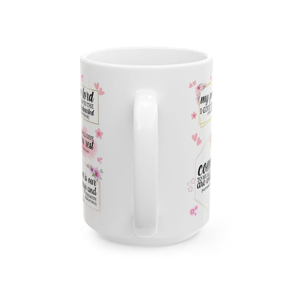 "Cast Your Cares" Mug