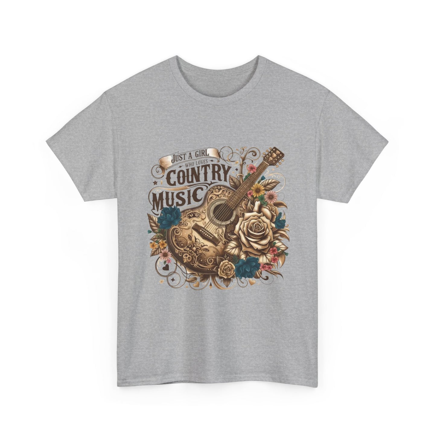 "Just a Girl Who Loves Country Music" Unisex T-Shirt