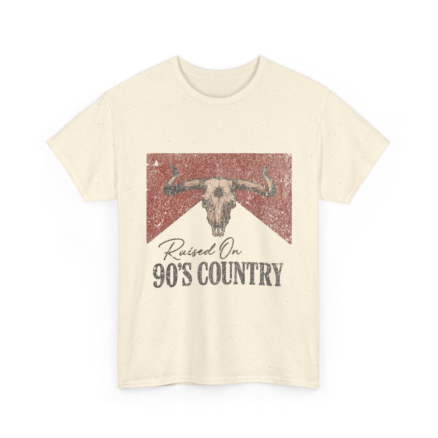 "90's Raised On Country Music" Unisex Cotton T-Shirt