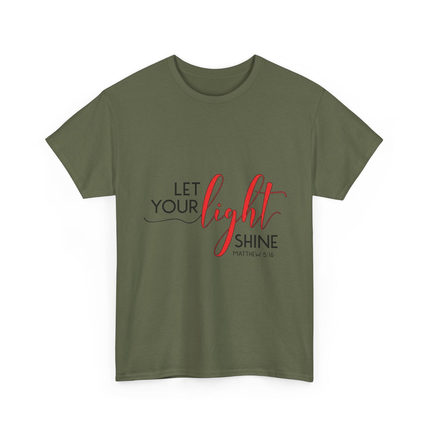 "Let Your Light Shine" Unisex T-Shirt