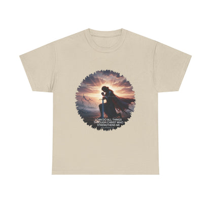 "He Strengthens Me" Unisex T-Shirt