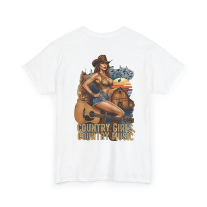 "Country Music" Unisex Cotton T-Shirt