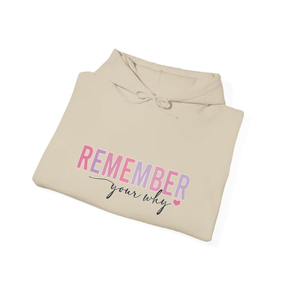 "Remember Your Why" Unisex Hoodie