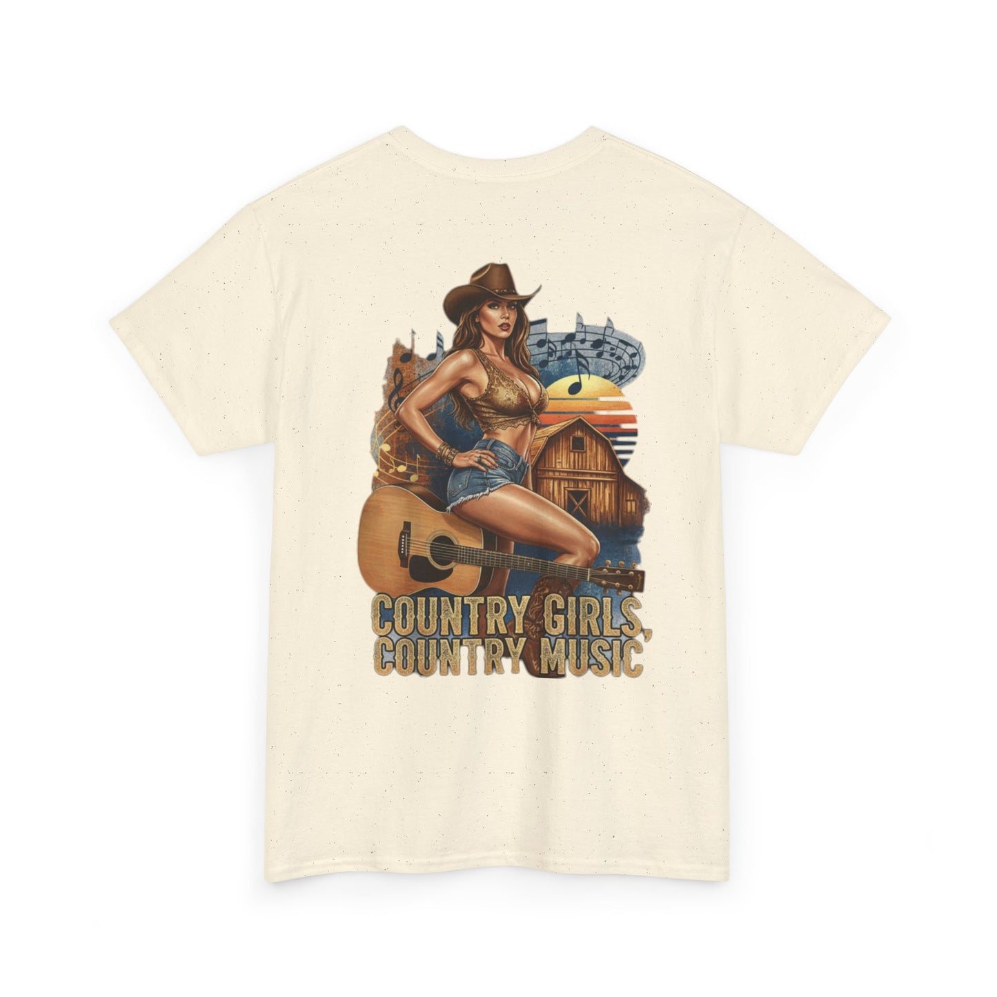 "Country Music" Unisex Cotton T-Shirt
