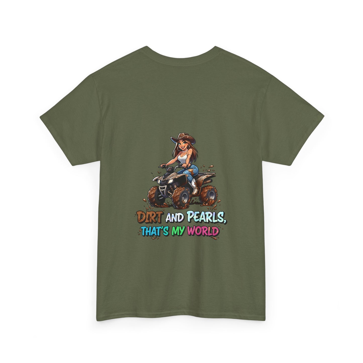 "Dirt and Pearls" Unisex Cotton T-Shirt