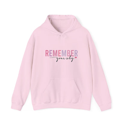 "Remember Your Why" Unisex Hoodie