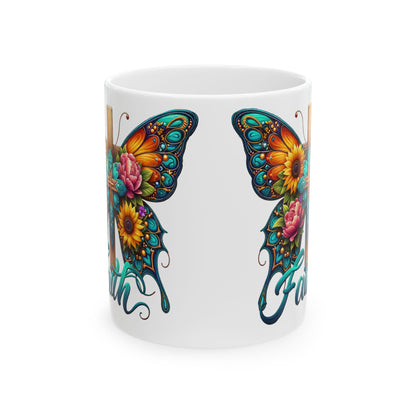 "Butterfly Faith" Mug