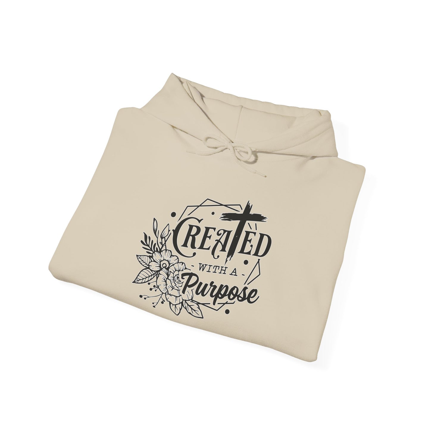 "Created With A Purpose" Unisex Hoodie