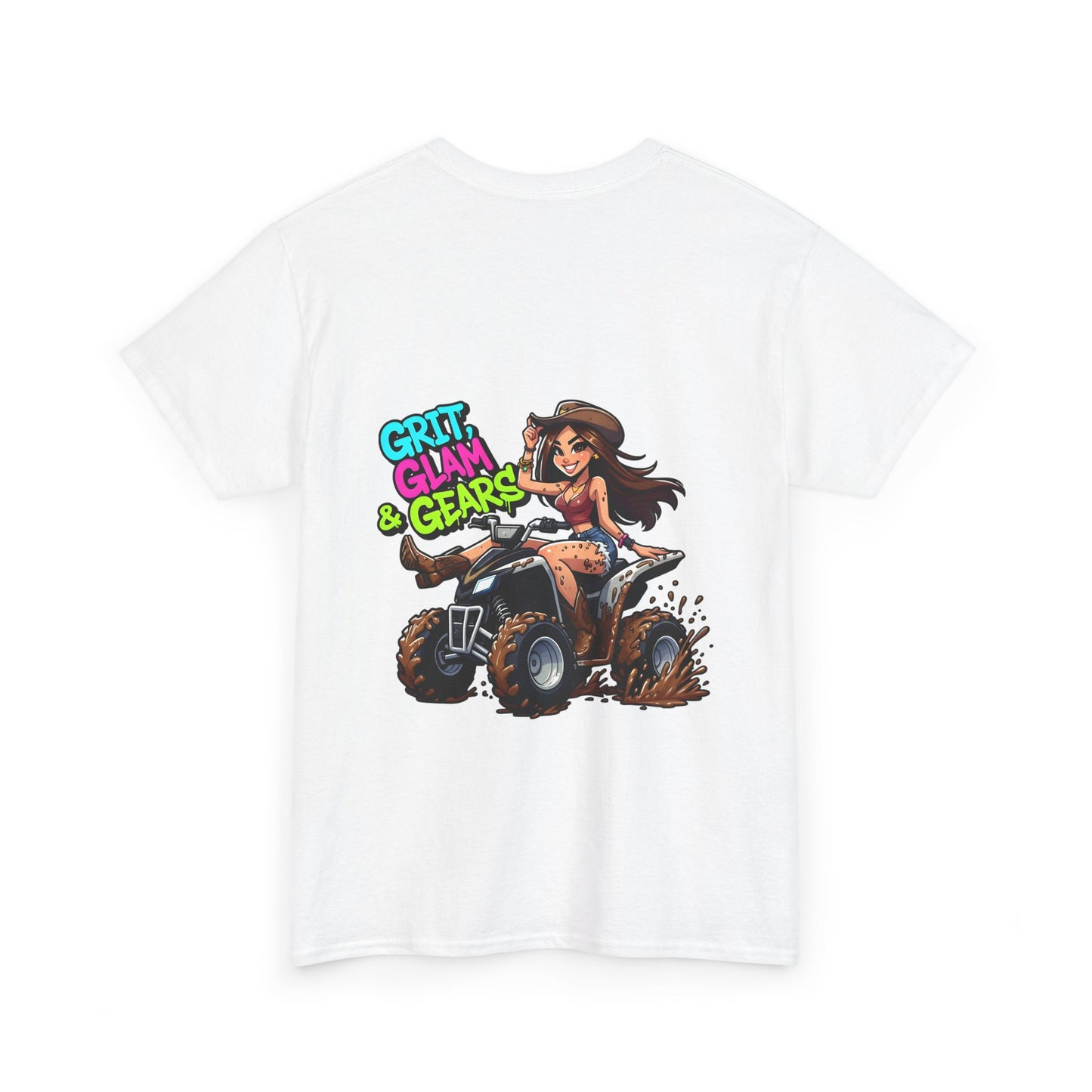 "Grit, Grit & Gears" Unisex Cotton T-Shirt