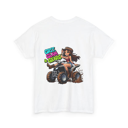 "Grit, Grit & Gears" Unisex Cotton T-Shirt