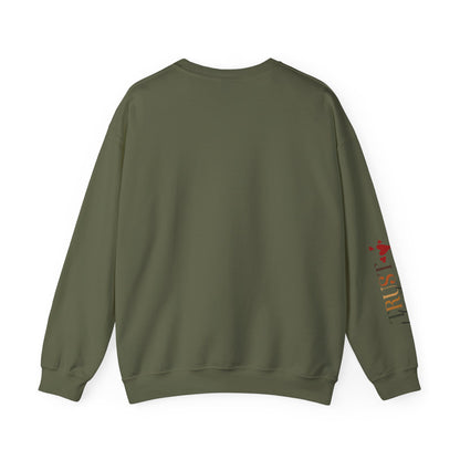 "Faith Over Fear" Inspirational Unisex Heavy Blend™ Crewneck Sweatshirt