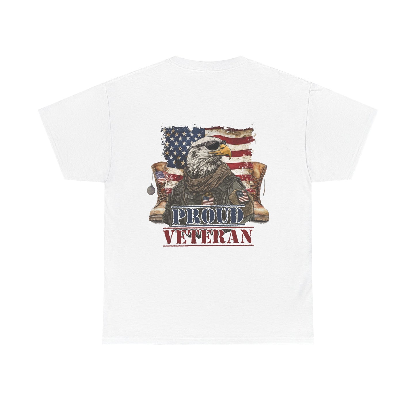 Proud Veteran Unisex Cotton T-Shirt