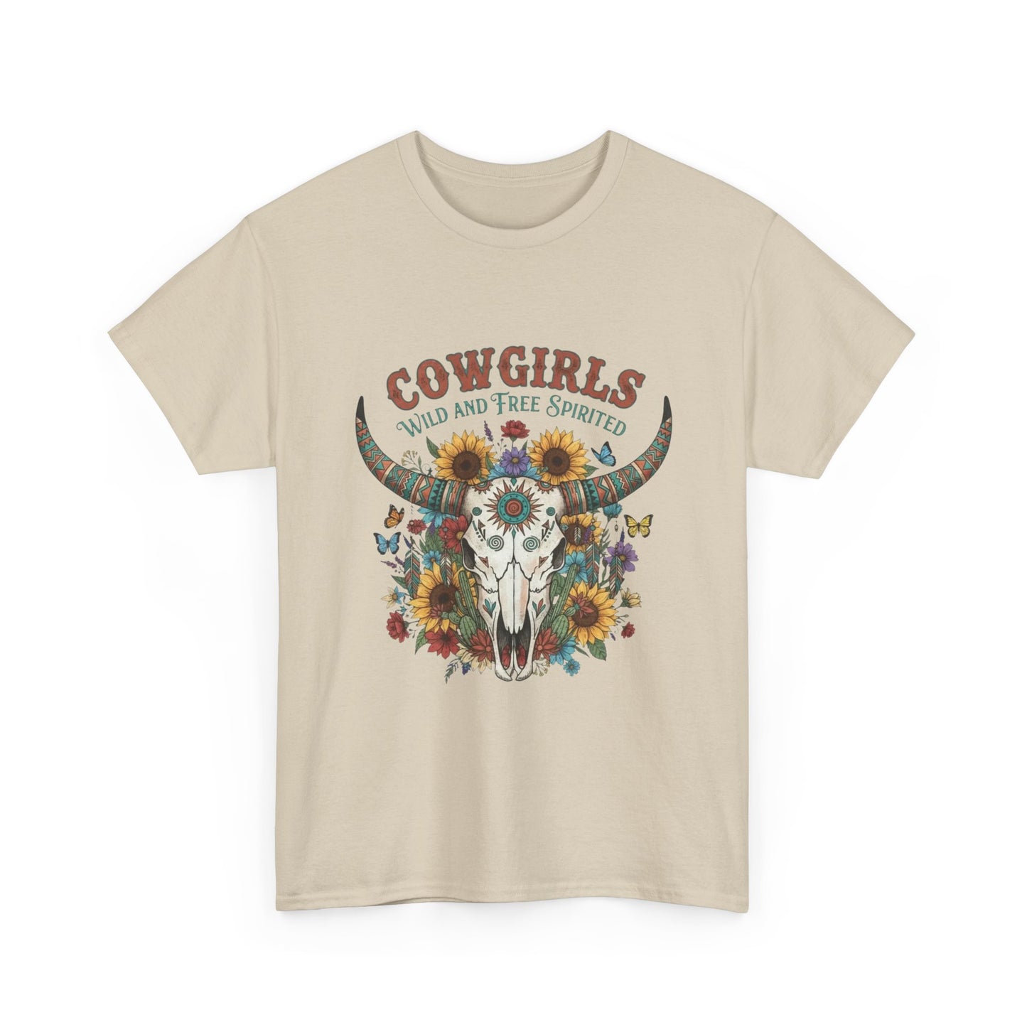 "Cowgirls Wild and Free Spirited" Unisex T-Shirt