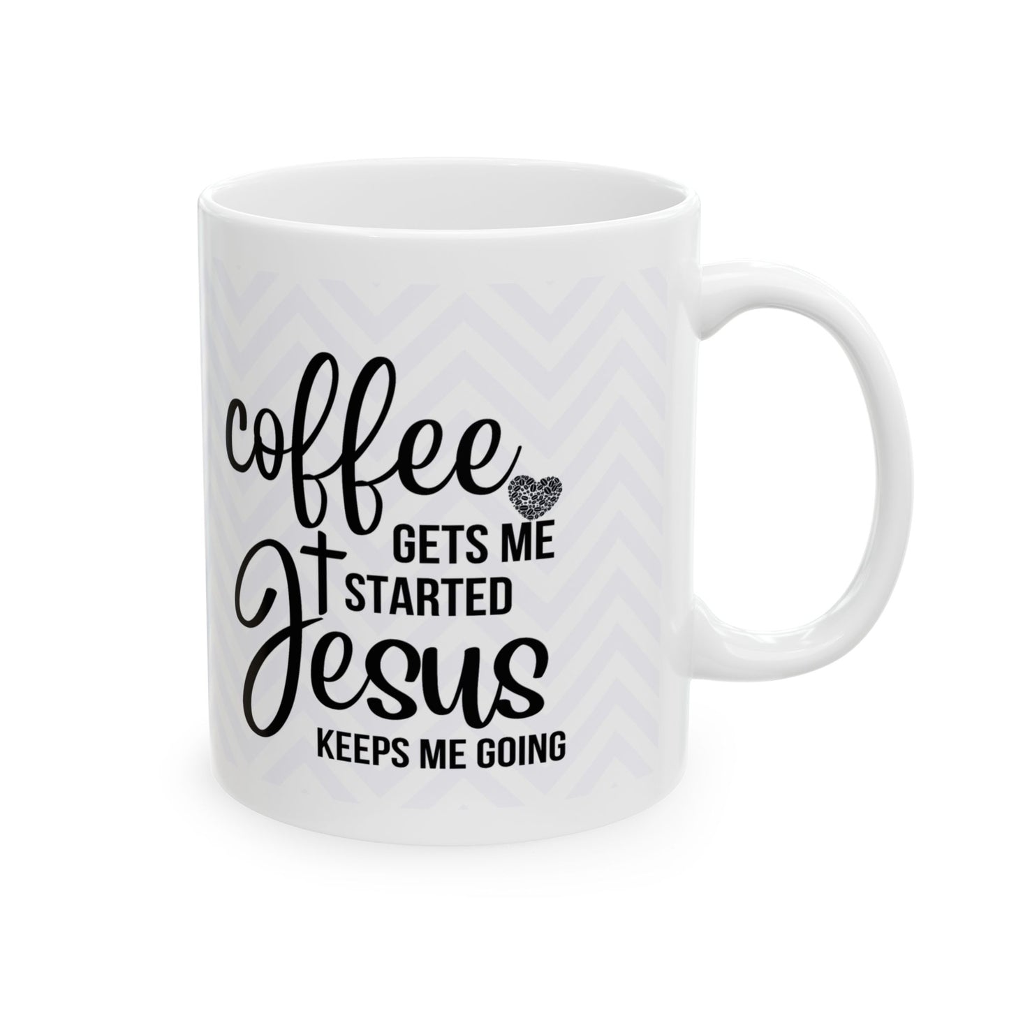 "Coffee with Jesus" Mug