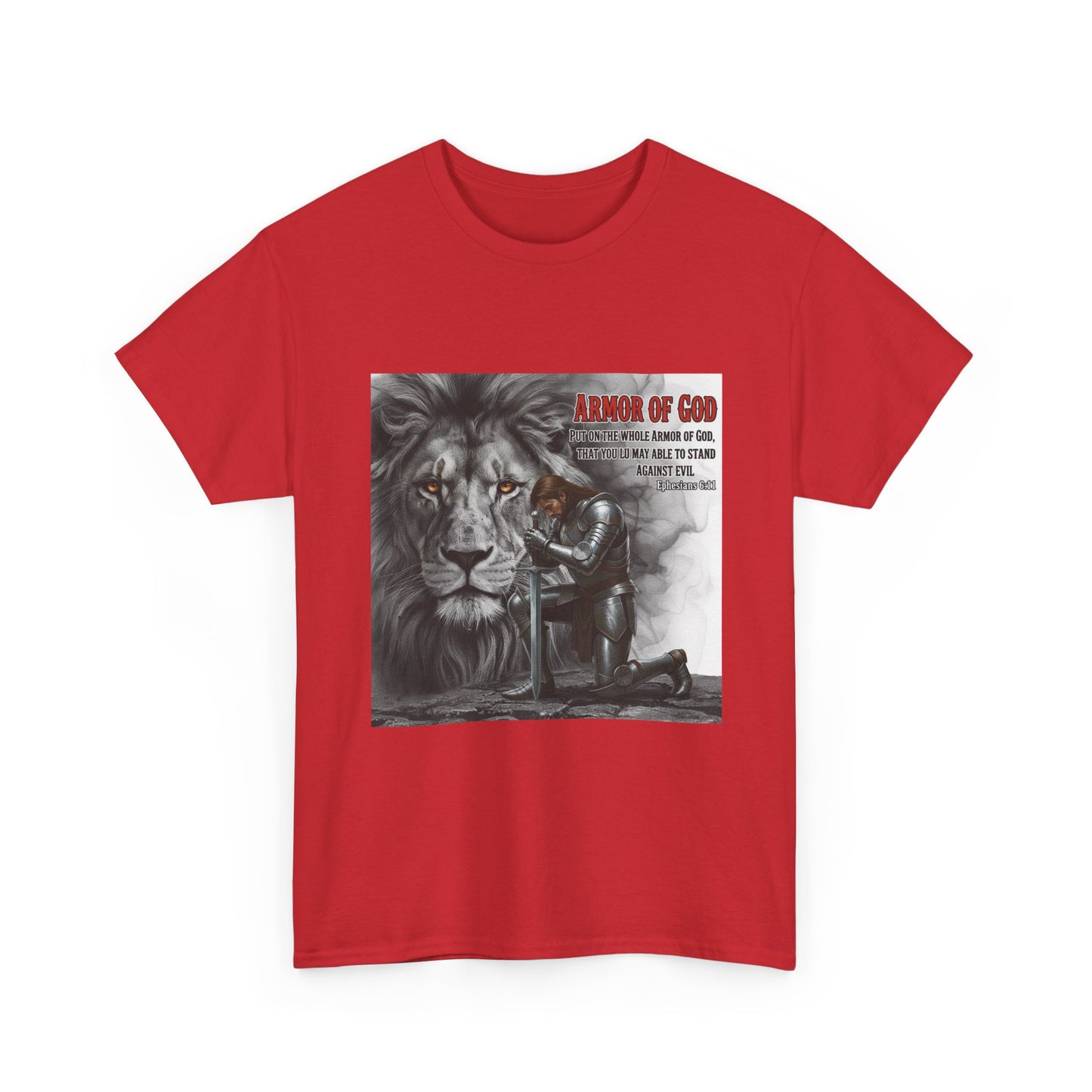 'A Man of God in Armor' Unisex T-Shirt