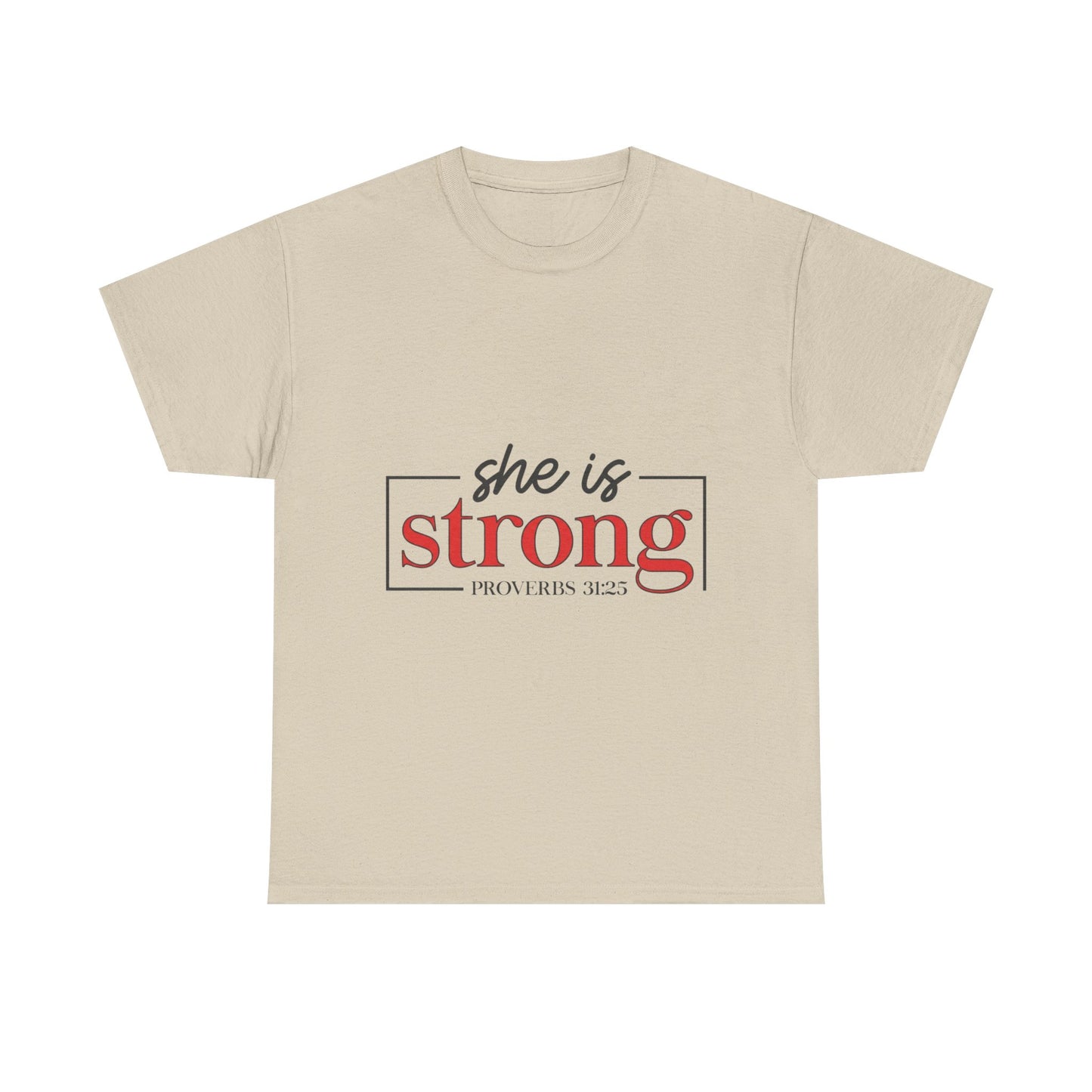 "She Is Strong" Unisex T‑Shirt