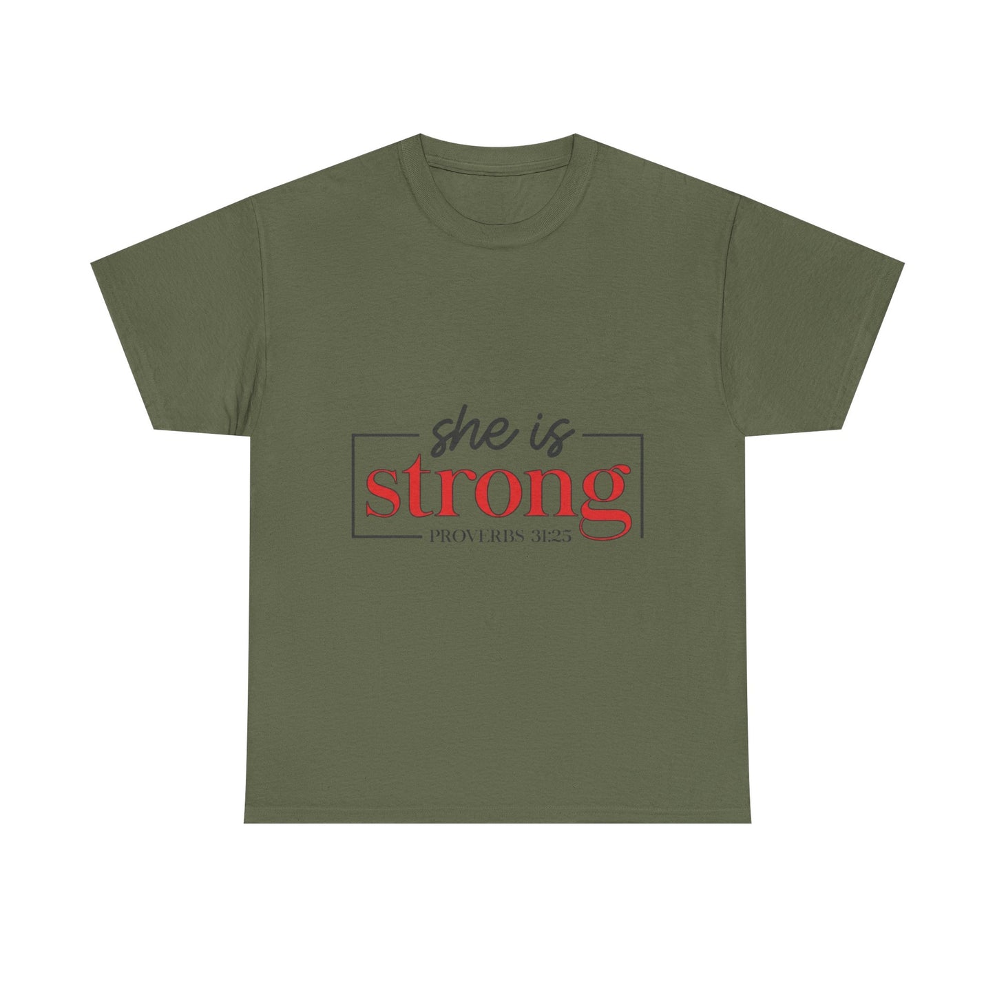 "She Is Strong" Unisex T‑Shirt