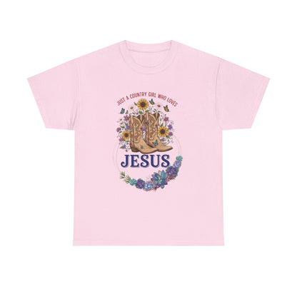 "Girl Who Loves Jesus" Unisex T-Shirt