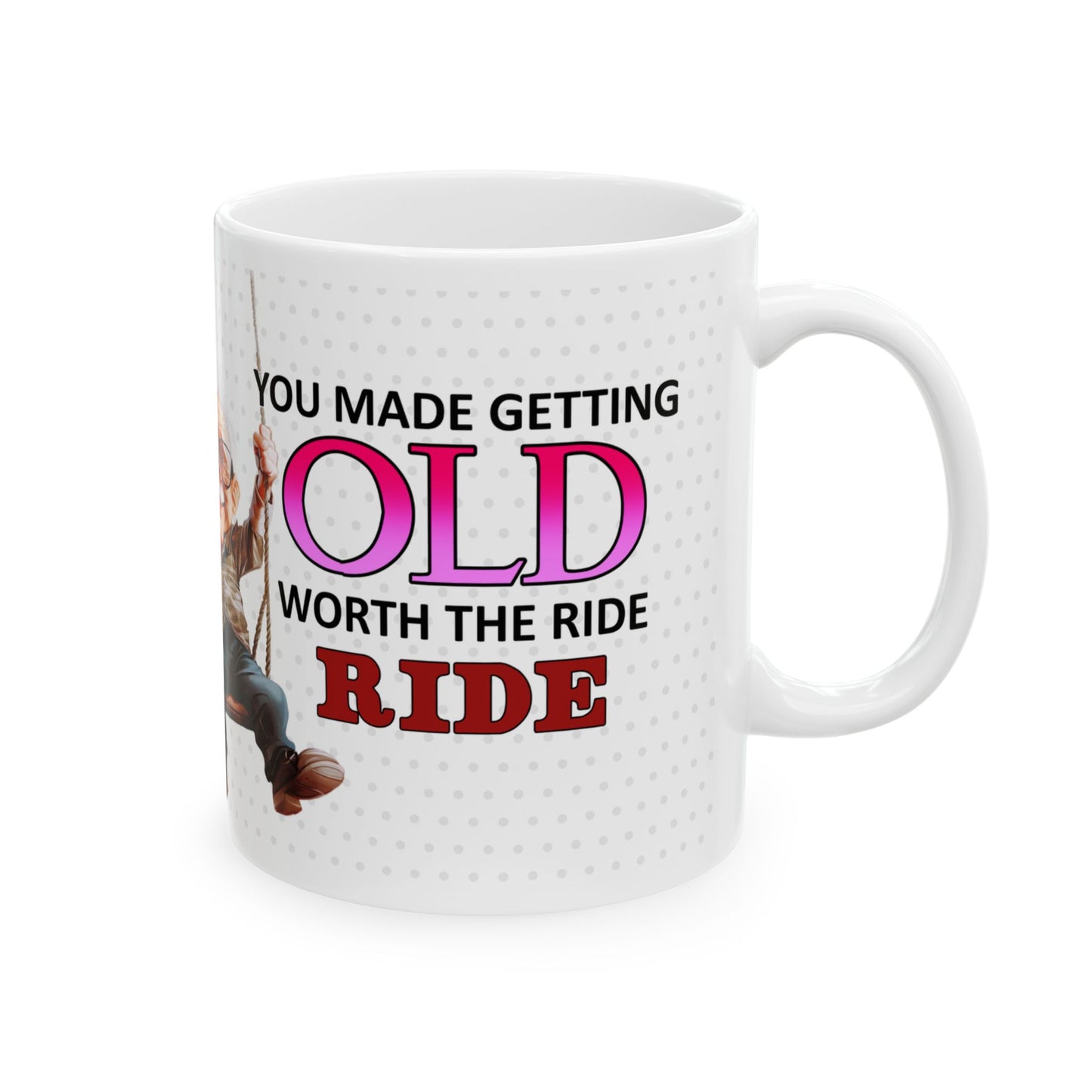 "Worth The Ride" Mug