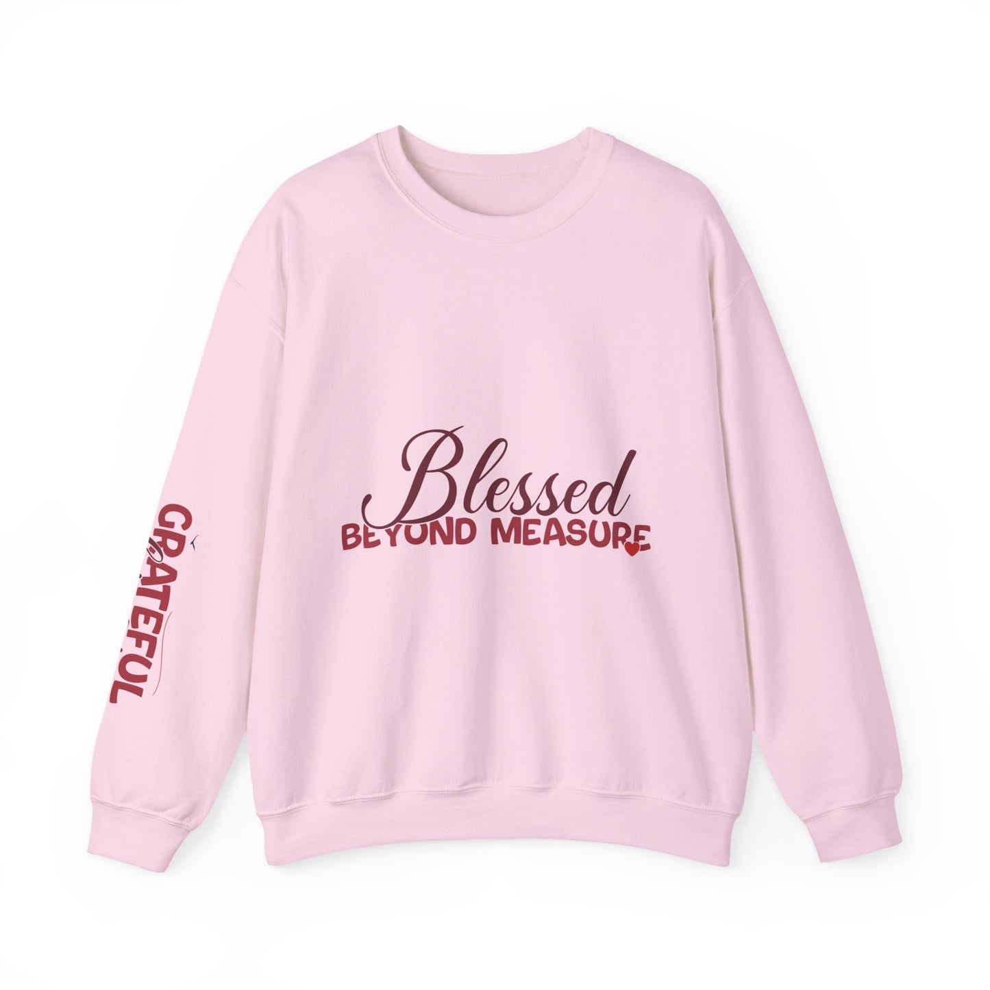 "Blessed & Grateful" Crewneck Sweatshirt