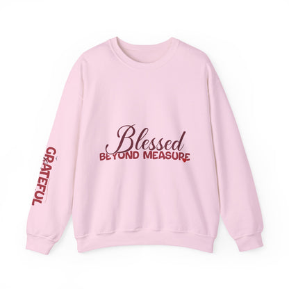 "Blessed & Grateful" Crewneck Sweatshirt