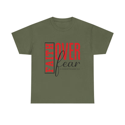 "Faith Over Fear" Unisex T‑Shirt
