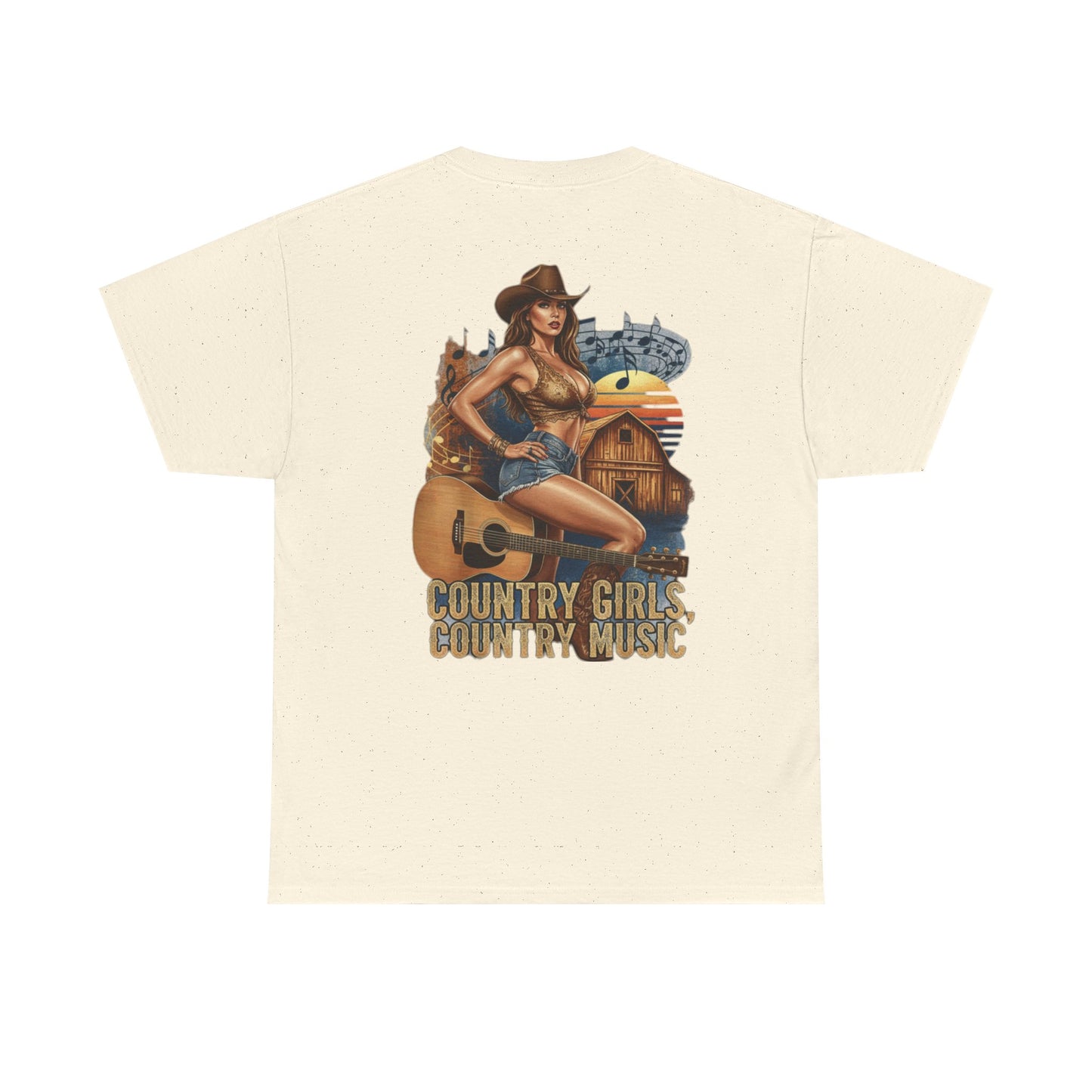 "Country Music" Unisex Cotton T-Shirt