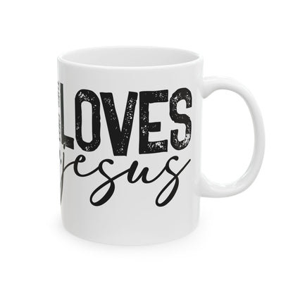 "This Girl Loves Jesus" Mug
