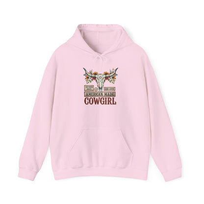 "American Made Cowgirl" Unisex Hoodie Sweatshirt