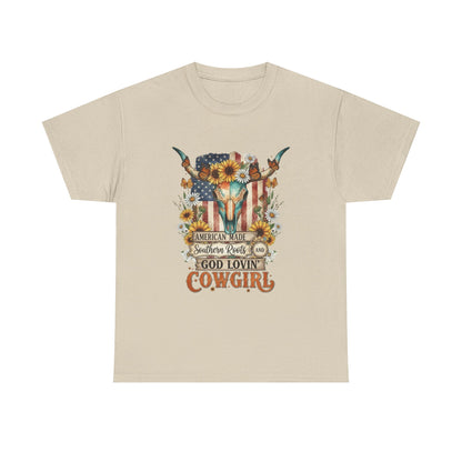 "God Lovin' Cowgirl" Unisex T-Shirt