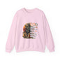 "God Created Me" Unisex Heavy Blend™ Crewneck Sweatshirt