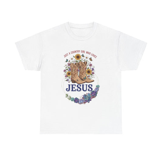 "Girl Who Loves Jesus" Unisex T-Shirt