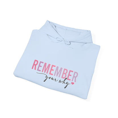 "Remember Your Why" Unisex Hoodie