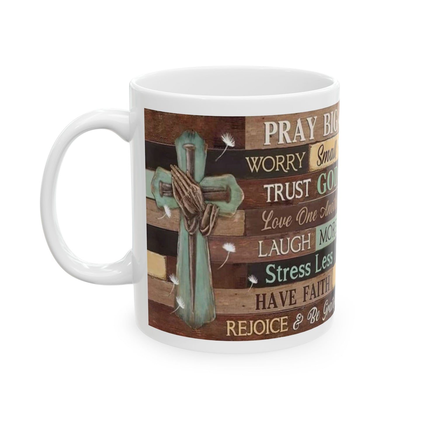 "Rejoice" Mug