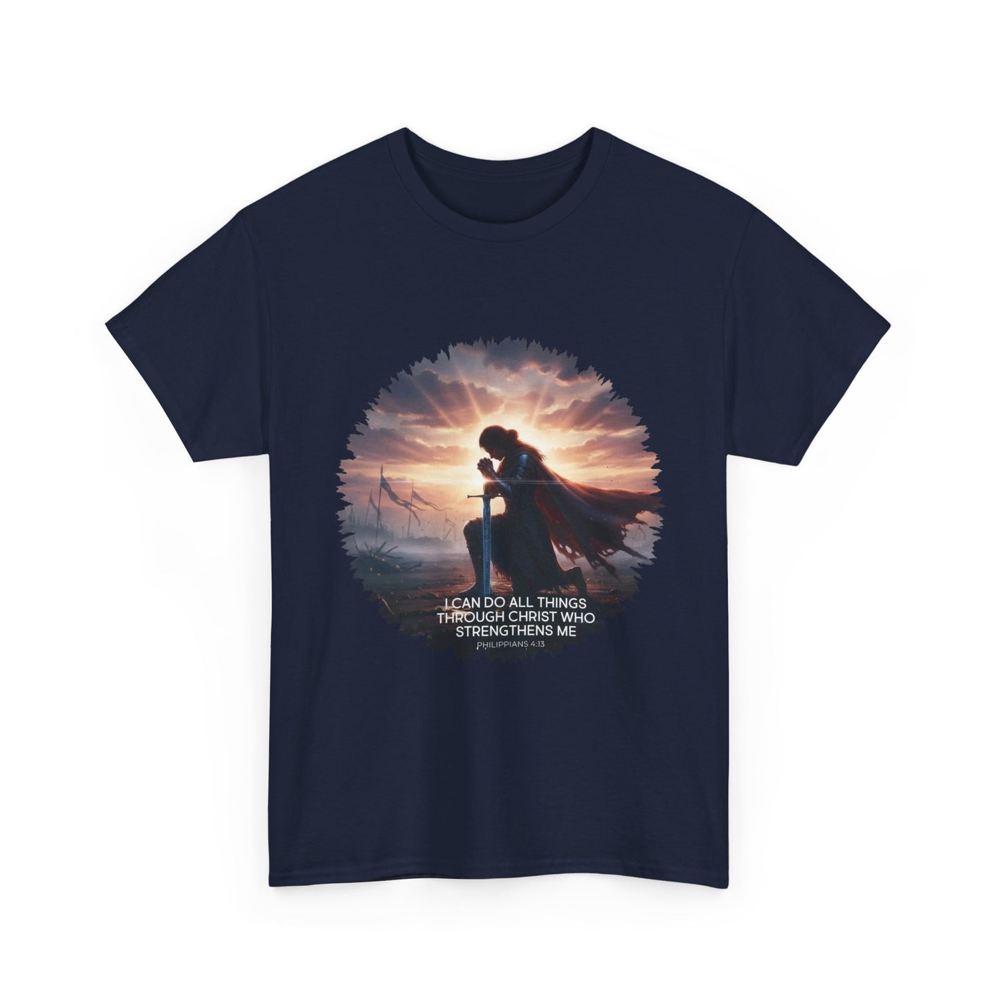 "He Strengthens Me" Unisex T-Shirt