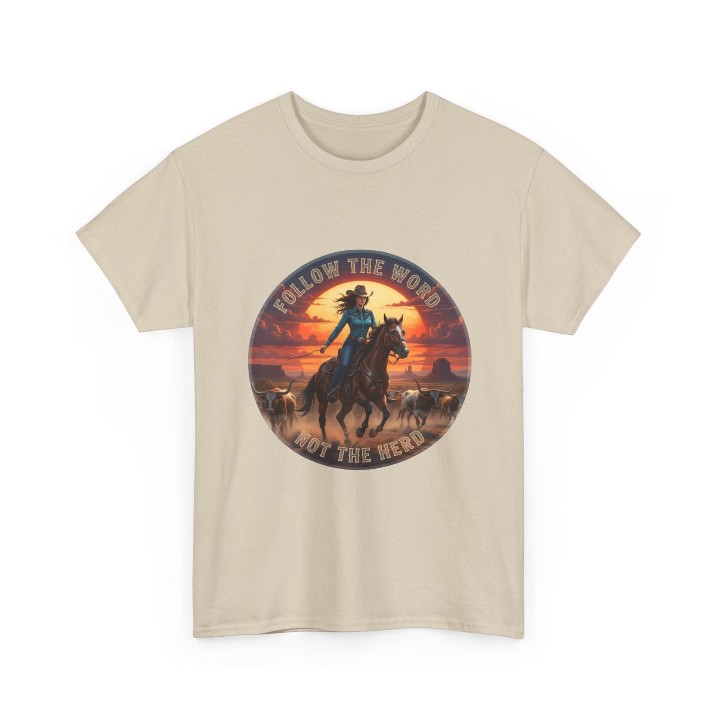 "Follow the Word Not the Herd" Unisex T-Shirt