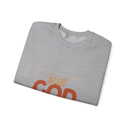"With God" Crewneck Sweatshirt