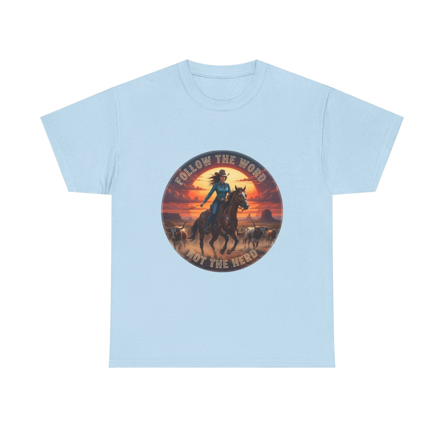 "Follow the Word Not the Herd" Unisex T-Shirt