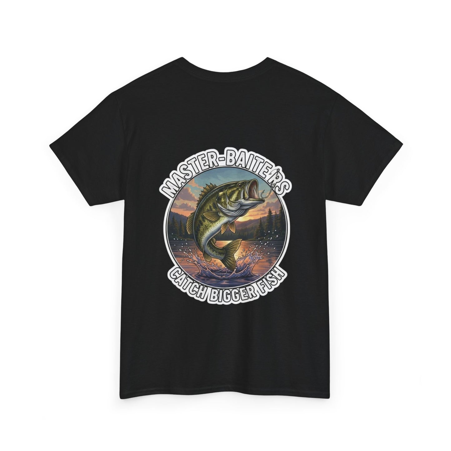 "Master Baiters Catch Bigger Fish" Unisex Cotton T-Shirt