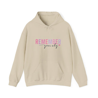 "Remember Your Why" Unisex Hoodie
