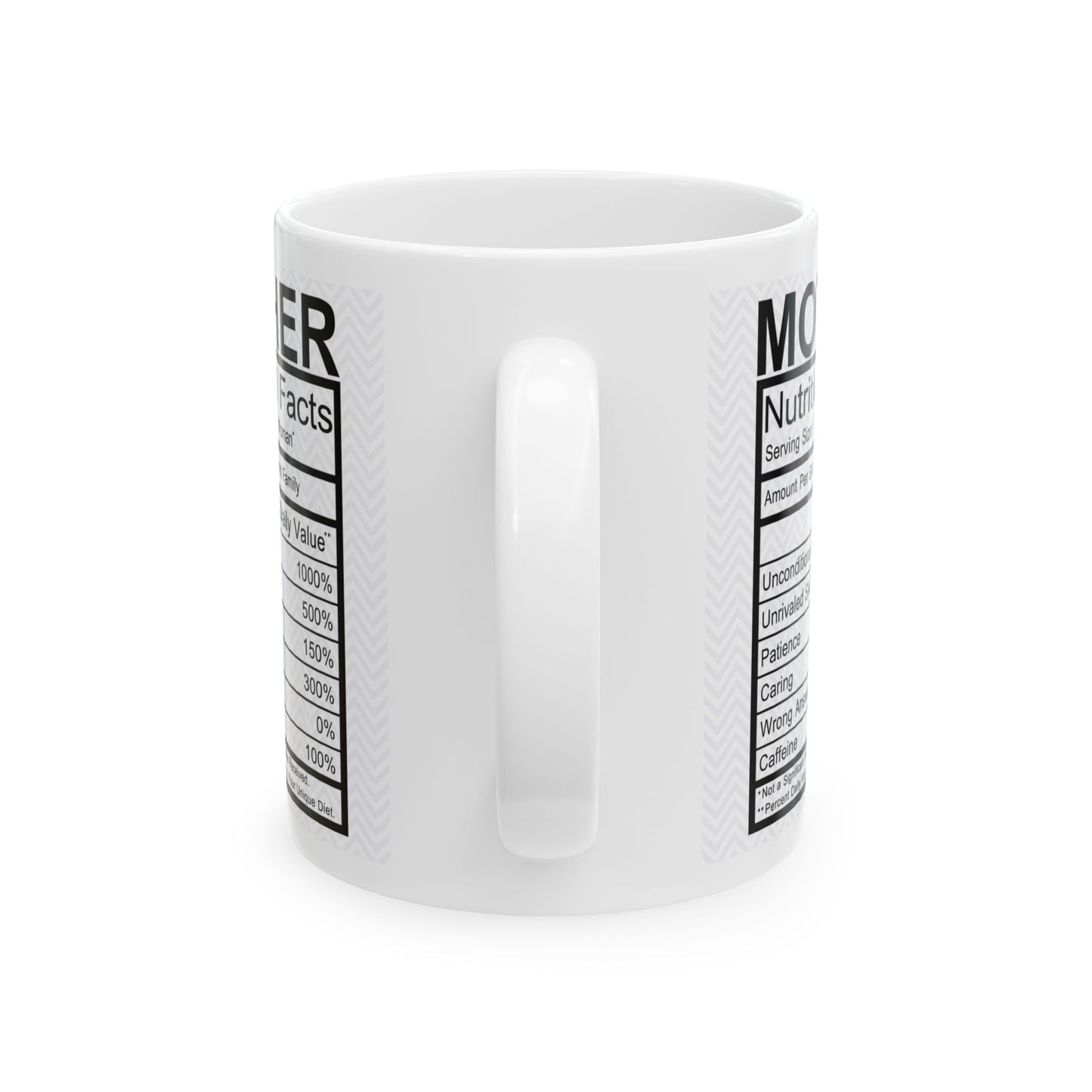 "Nutritional Mom Facts" Mug