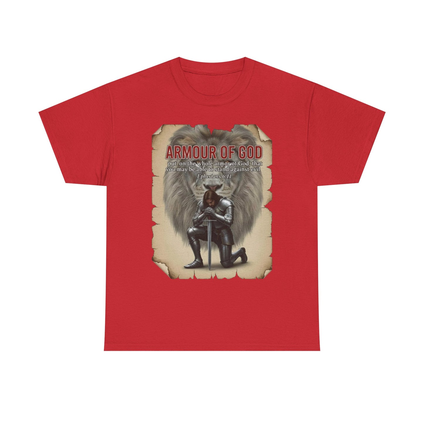 "Armour of God - Male Knight" Unisex T-Shirt