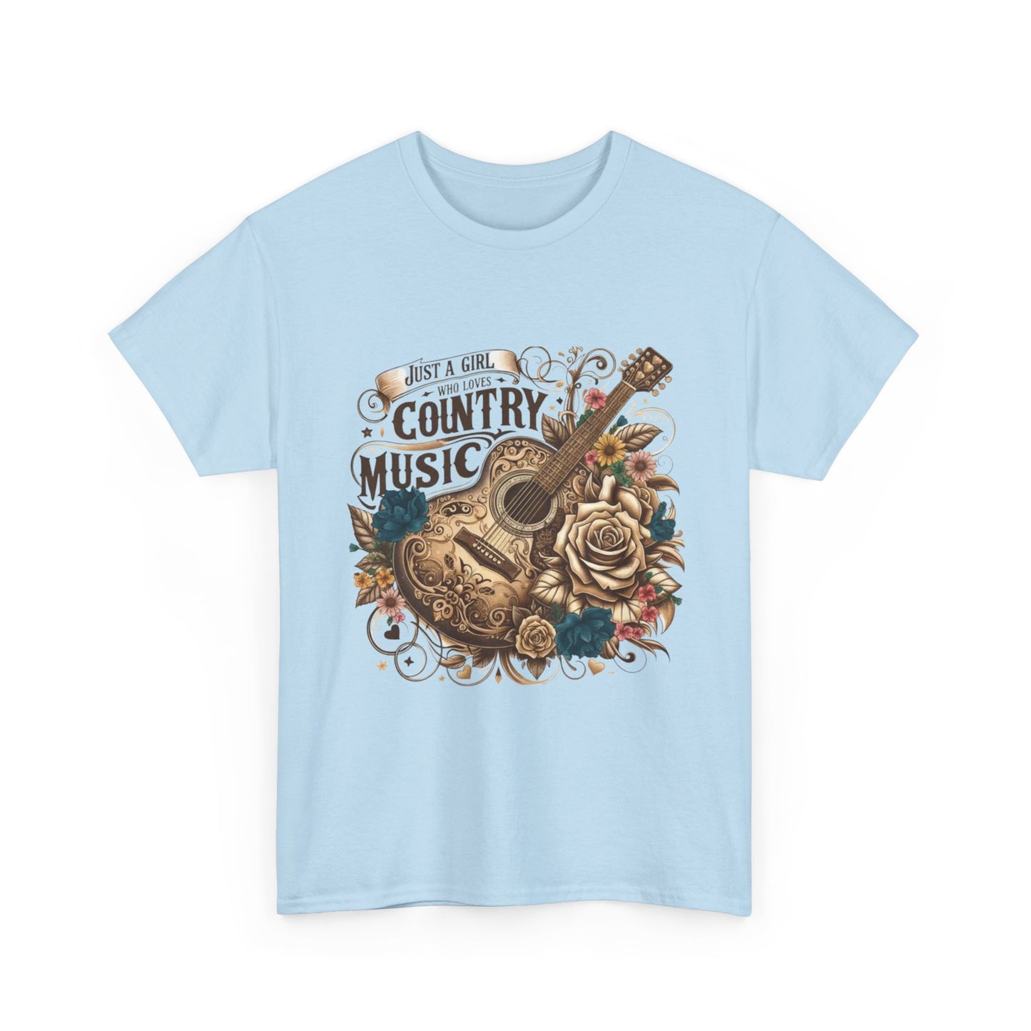 "Just a Girl Who Loves Country Music" Unisex T-Shirt